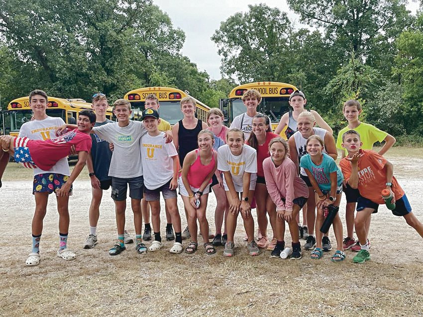 Lebanon cross country team attends SWMO running camp Laclede County